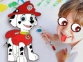 Igra Pobarvanka: PAW Patrol  spletu