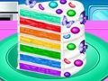 Igra Naredite torto Rainbow Confetti  spletu