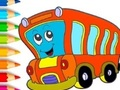 Igra Pobarvanka: Avtobus  spletu