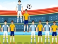 Igra Brazilija Argentina  spletu