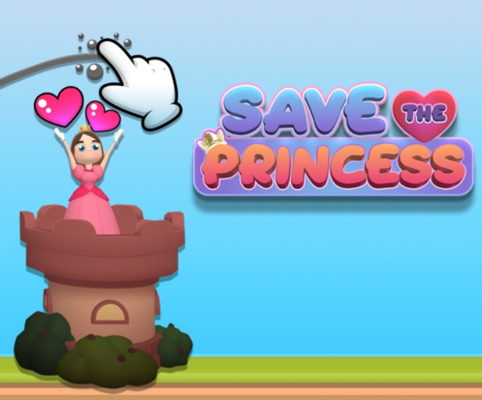 Igra Reši princeso  spletu