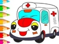 Igra Pobarvanka: Ambulanta  spletu