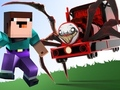 Igra Noob proti Spider Train  spletu