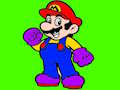Igra Pobarvanka Mario za otroke  spletu