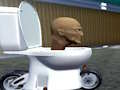 Igra Skibidi WC Moto Bike Racing  spletu