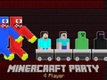 Igra Igralec MineCraft Party 4  spletu