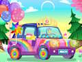 Igra Dekor Rainbow Car  spletu
