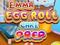 Igra Emma Egg Roll Cake Prep spletu