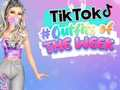 Igra TikTok obleke tedna  spletu