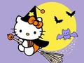 Igra Pobarvanka: Kitty Halloween  spletu