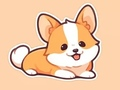 Igra Pobarvanka: Corgi  spletu