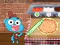 Igra Gumball Pizza Frenzy spletu
