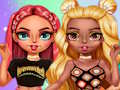 Igra Izziv oblačenja Rainbow Girls  spletu