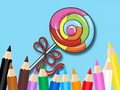 Igra Pobarvanka: Lollipop  spletu