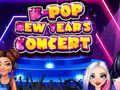 Igra K-pop novoletni koncert  spletu