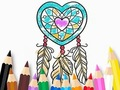 Igra Pobarvanka: Heart Dreamcatcher  spletu