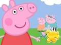Igra Sestavljanka: Peppa z družino  spletu