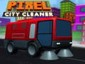 Igra Čistilec mesta Pixel spletu