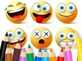Igra Pobarvanka: smešni emoji  spletu