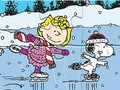 Igra Sestavljanko: snoopy drsanje spletu