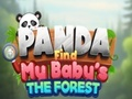 Igra Panda poiščite mojega otroka je gozd spletu