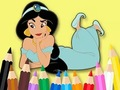 Igra Pobarvanka: Princesa Jasmine  spletu