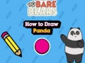 Igra We Bare Bears Kako narisati pando  spletu