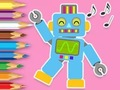 Igra Pobarvanka: Robotski ples  spletu