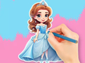 Igra Pobarvanka: Chibi princesa  spletu