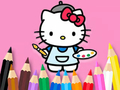 Igra Pobarvanka: Slikanje Hello Kitty  spletu