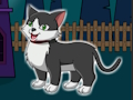 Igra Halloween Smiley Cat Escape spletu