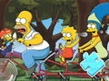 Igra Sestavljanke: jahanje simpson družine spletu