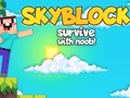 Igra Skyblock Preživite z Noobom!  spletu
