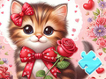 Igra Sestavljanka: Bowknot Cat  spletu