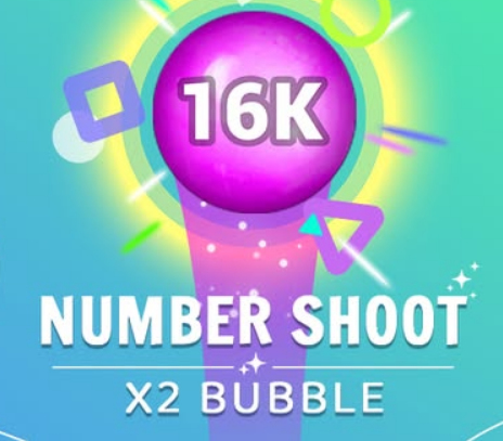 Igra Number Shoot x 2 mehurček  spletu