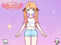 Igra Anime obleka lutka obleka spletu