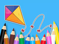 Igra Pobarvanka: Bowknot Kite  spletu