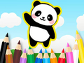 Igra Pobarvanka: Prikupna panda  spletu