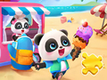 Igra Sestavljanka sestavljanke: sladoledni avtomobil Baby Panda spletu