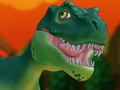 Igra Dino Run: Lava spletu