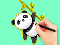 Igra Pobarvanka: Panda Eat Bamboo  spletu