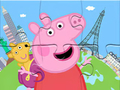 Igra Sestavljanka: Peppa potuje naokoli  spletu
