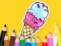 Igra Pobarvanka: Cool Ice Cream  spletu