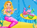 Igra Mermaid Glitter Cake Aparat  spletu