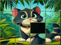 Igra Mačja puzzle Slide spletu