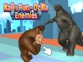 Igra Kaiju Run - Dzilla sovražniki spletu