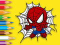 Igra Pobarvanka: Baby Spiderman  spletu