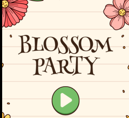 Igra Blossom Party spletu