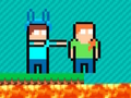 Igra Pixel boj navzgor spletu