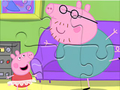 Igra Sestavljanka: Daddy Pig Dancing  spletu